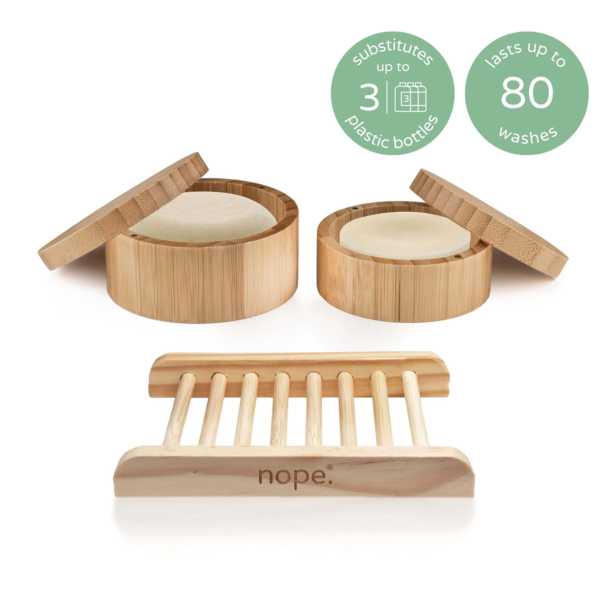 fragrance freedom shampoo & conditioner bar complete set. - Image 3