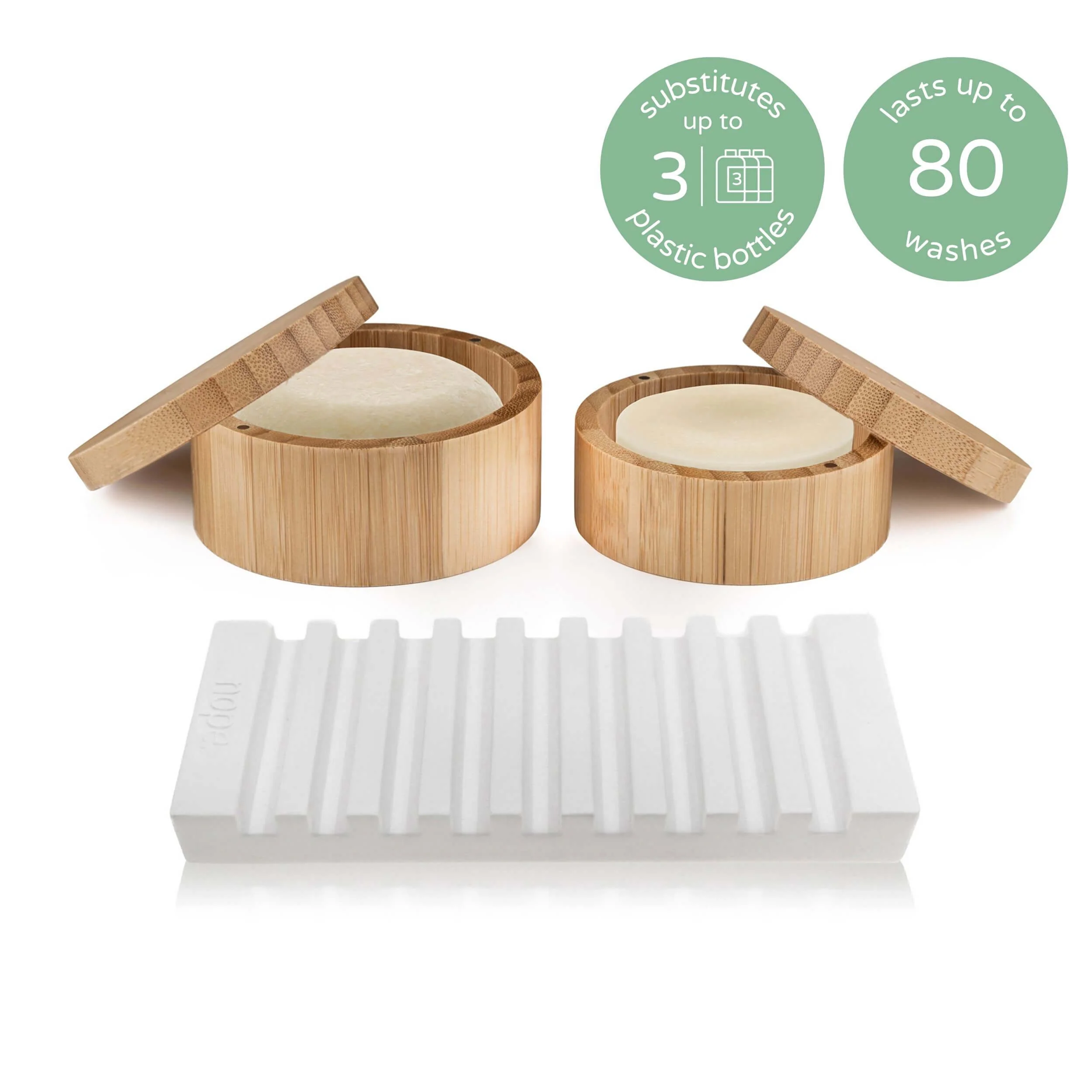 fragrance freedom shampoo & conditioner bar complete set. - Image 4