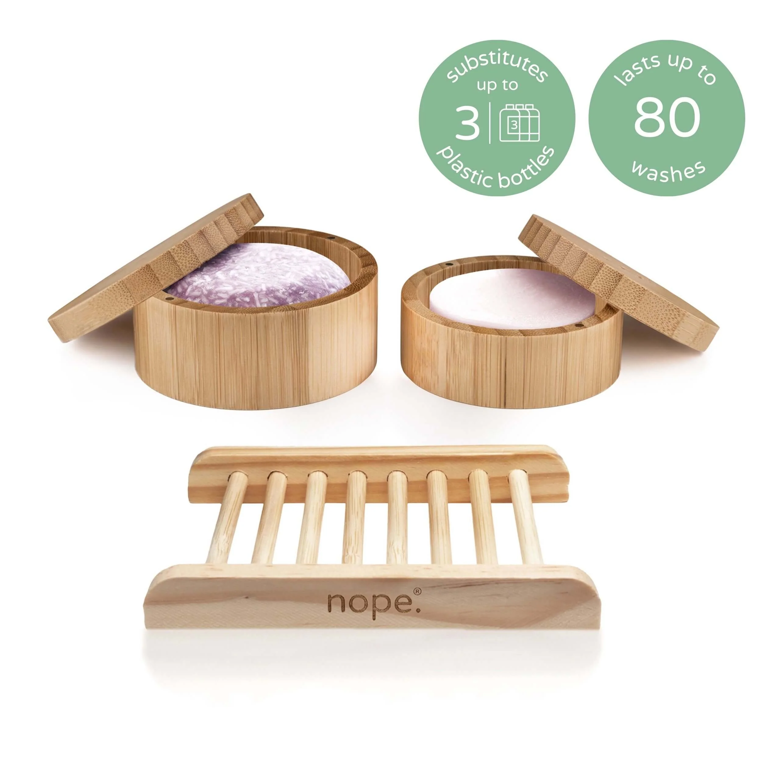 into the deep shampoo & conditioner bar complete set. - Image 3