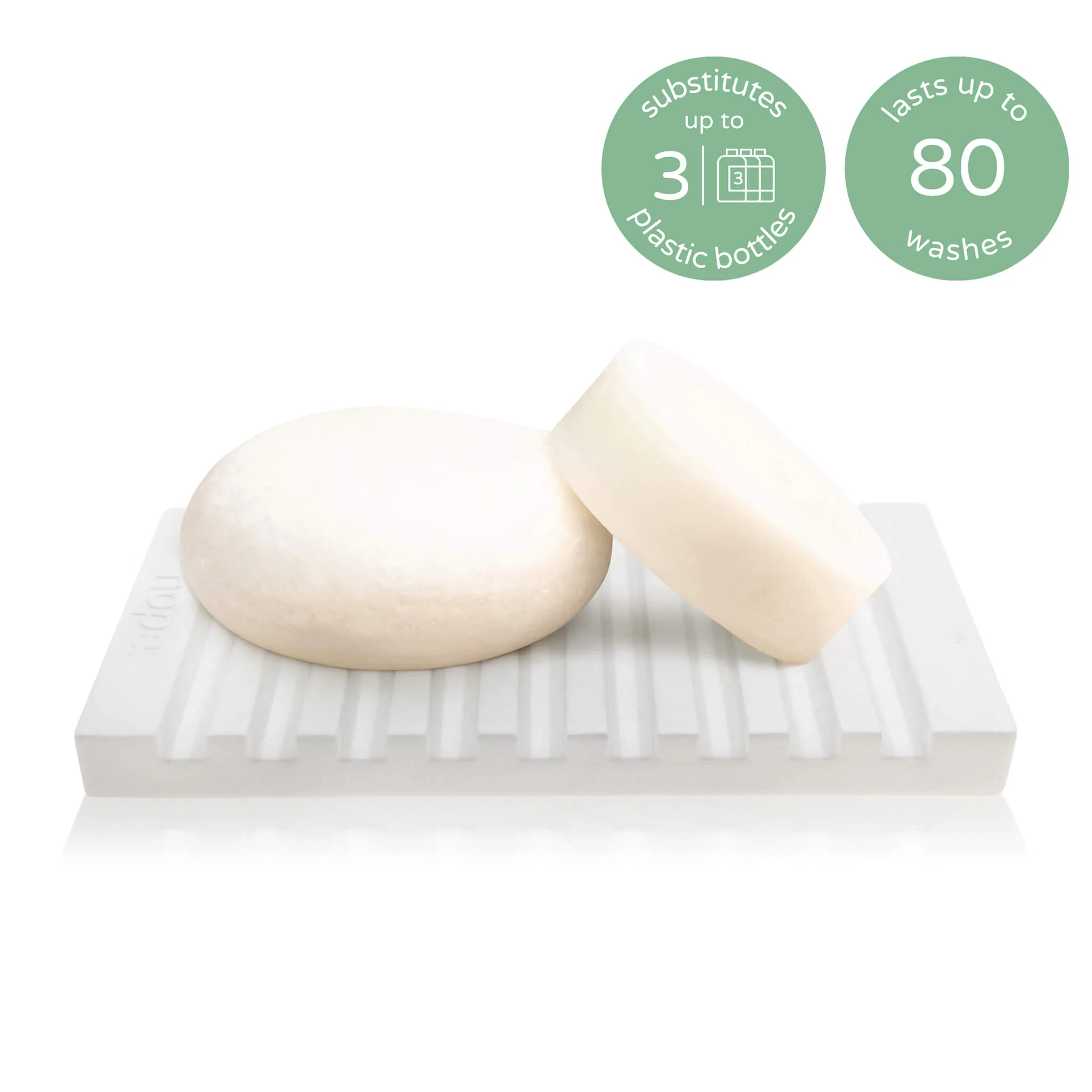 peppermint refresh shampoo & conditioner bar home set. - Image 3